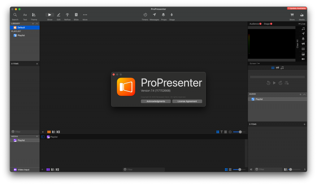 ProPresenter for Mac v7.4 现场演出 媒体演示 - 
