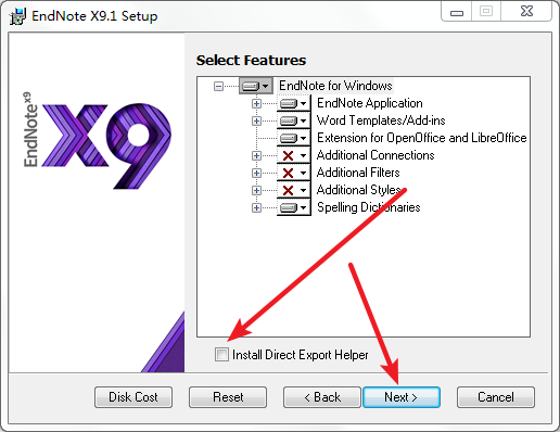 End note x9.1免费下载 图文安装教程-12