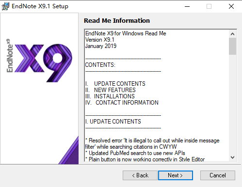 Endnote X9汉化版安装包下载和安装教程-4