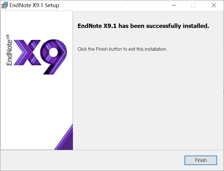 Endnote X9汉化版安装包下载和安装教程-10