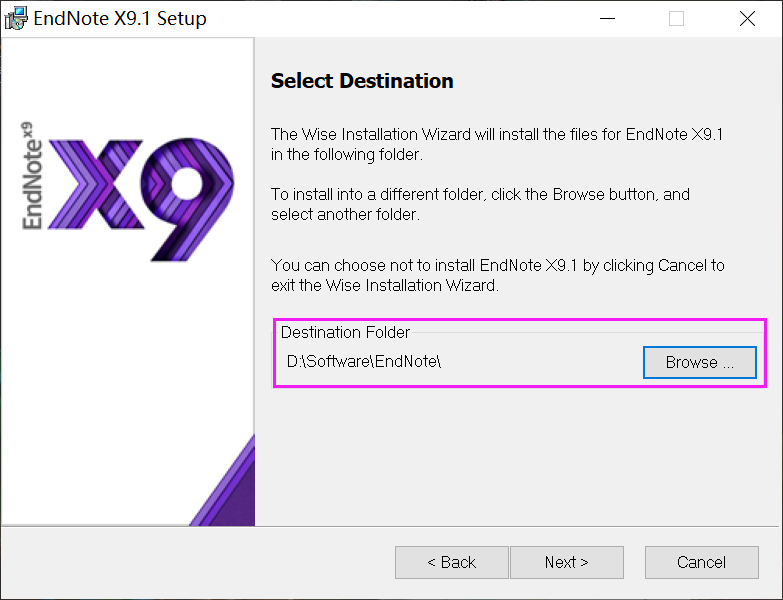 Endnote X9汉化版安装包下载和安装教程-7