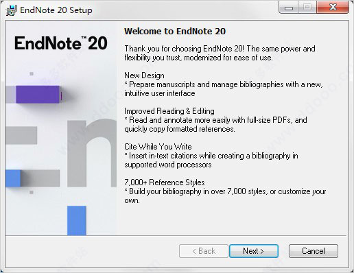 EndNote 20.2.1 破解版(附安装教程)-2