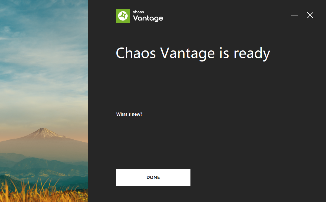 Chaos Vantage 1.8.5实时光线追踪软件英文破解版下载+破解补丁+安装教程-2
