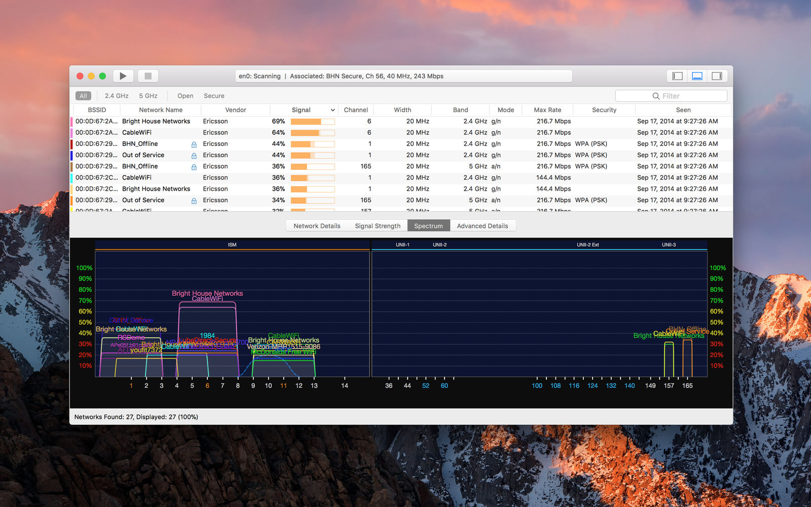 WiFi Explorer 3.5 排查无线网络故障