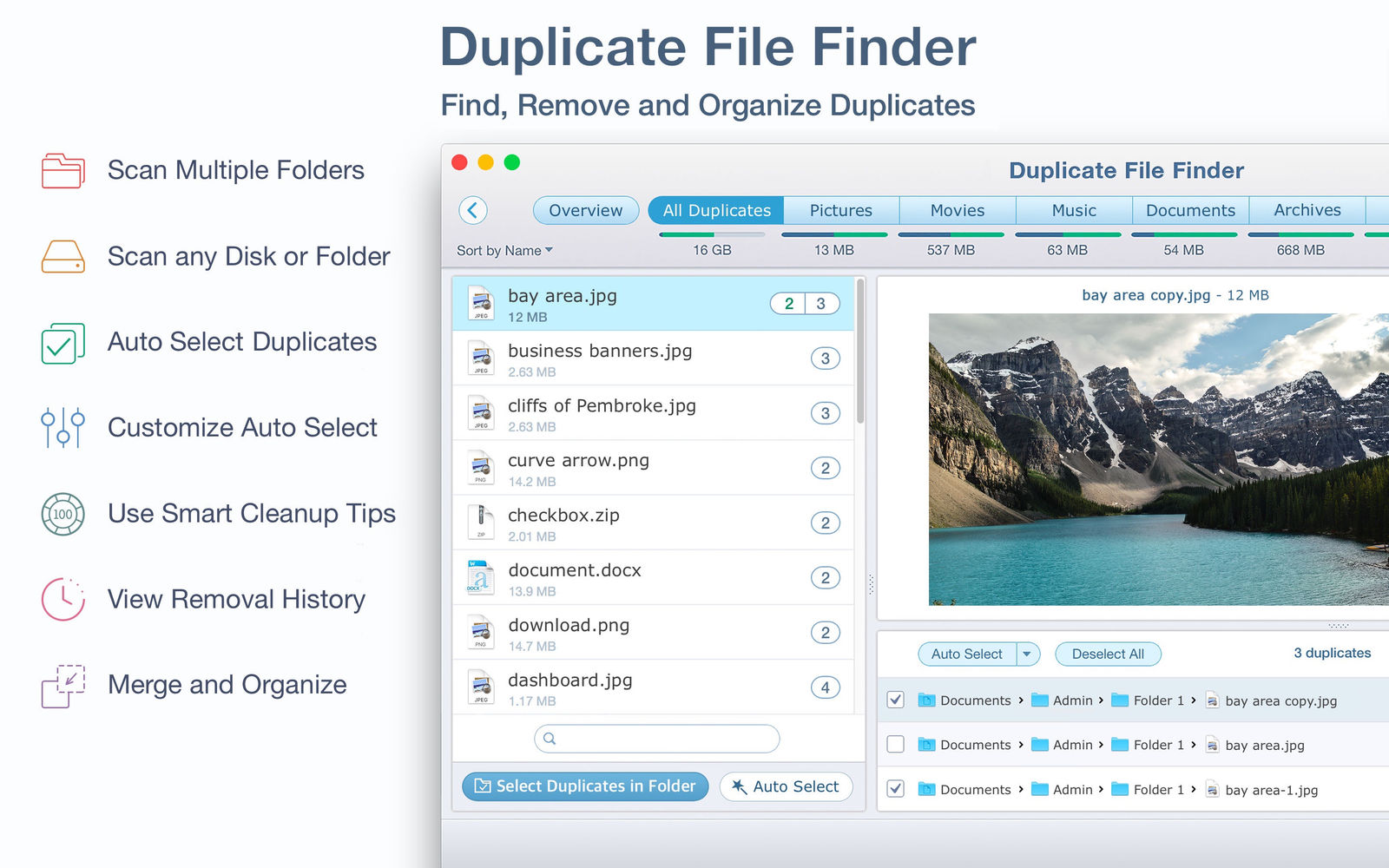 Duplicate File Finder 7.3 重复文件查找器