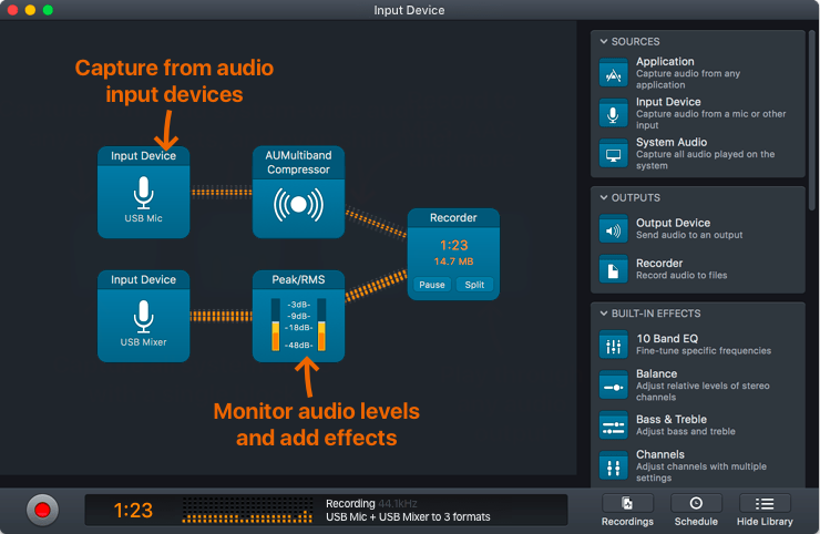 Audio Hijack Pro 4.2.2 Mac音频录制工具