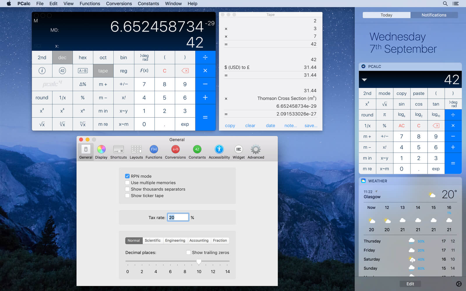 PCalc 4.10.6 万能计算器