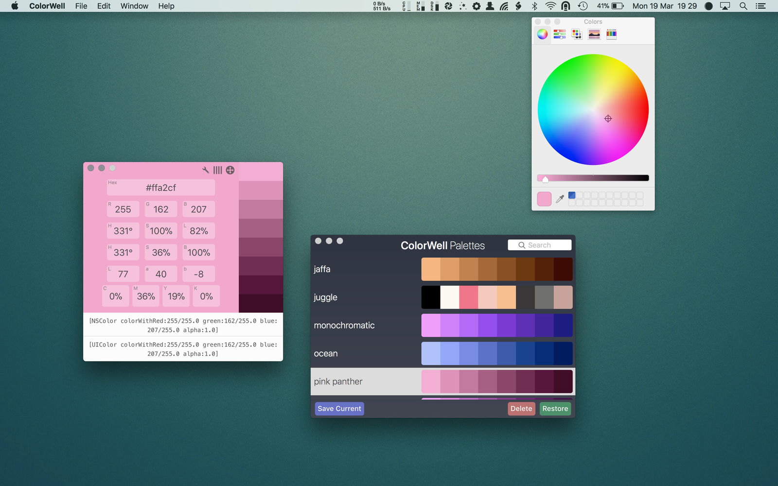 ColorWell 7.3.7 颜色选择器