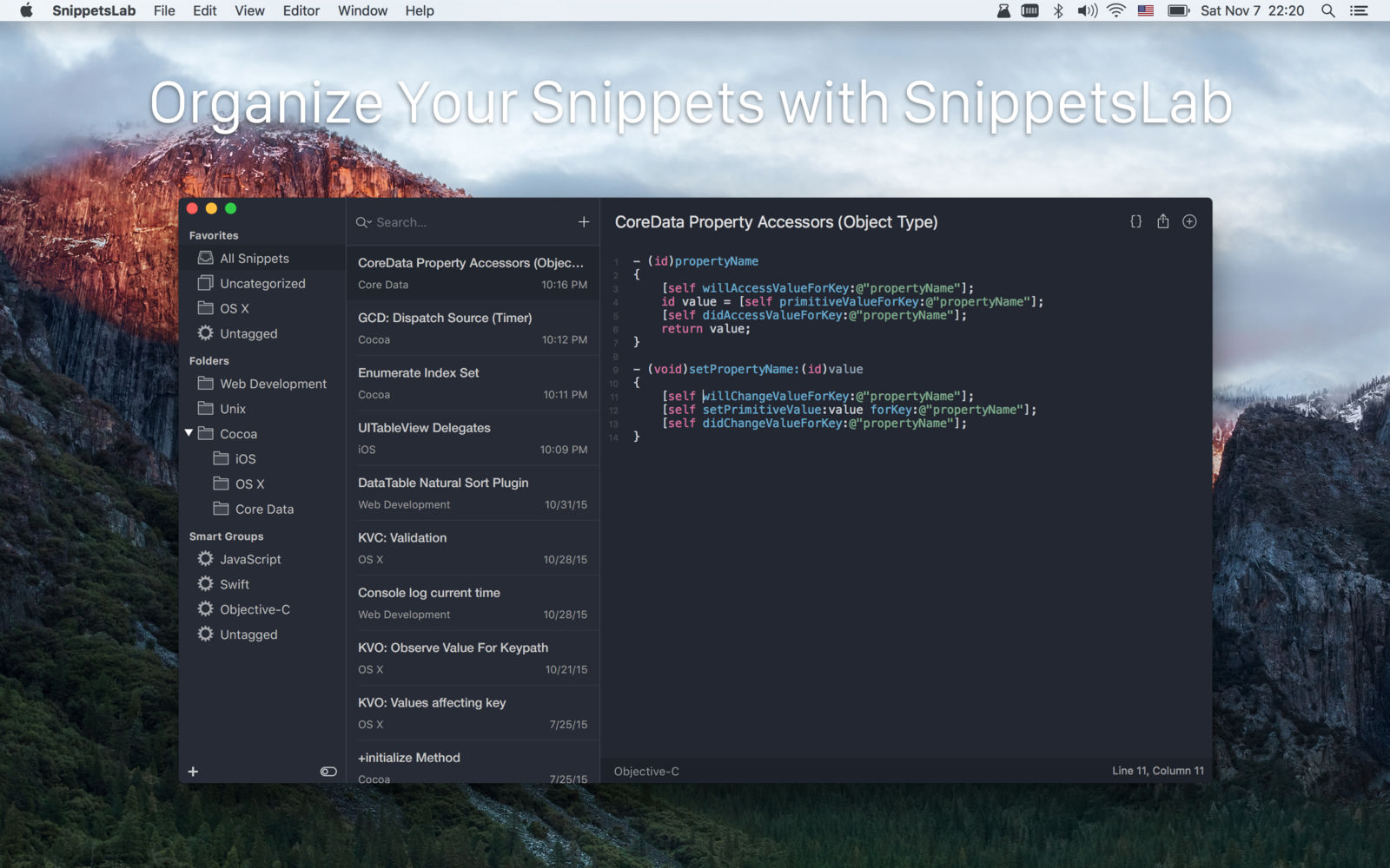 SnippetsLab 2.2.1 构建你的私人代码库