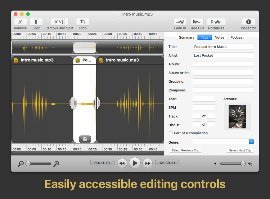 Fission 2.8.3 精简的音频编辑器