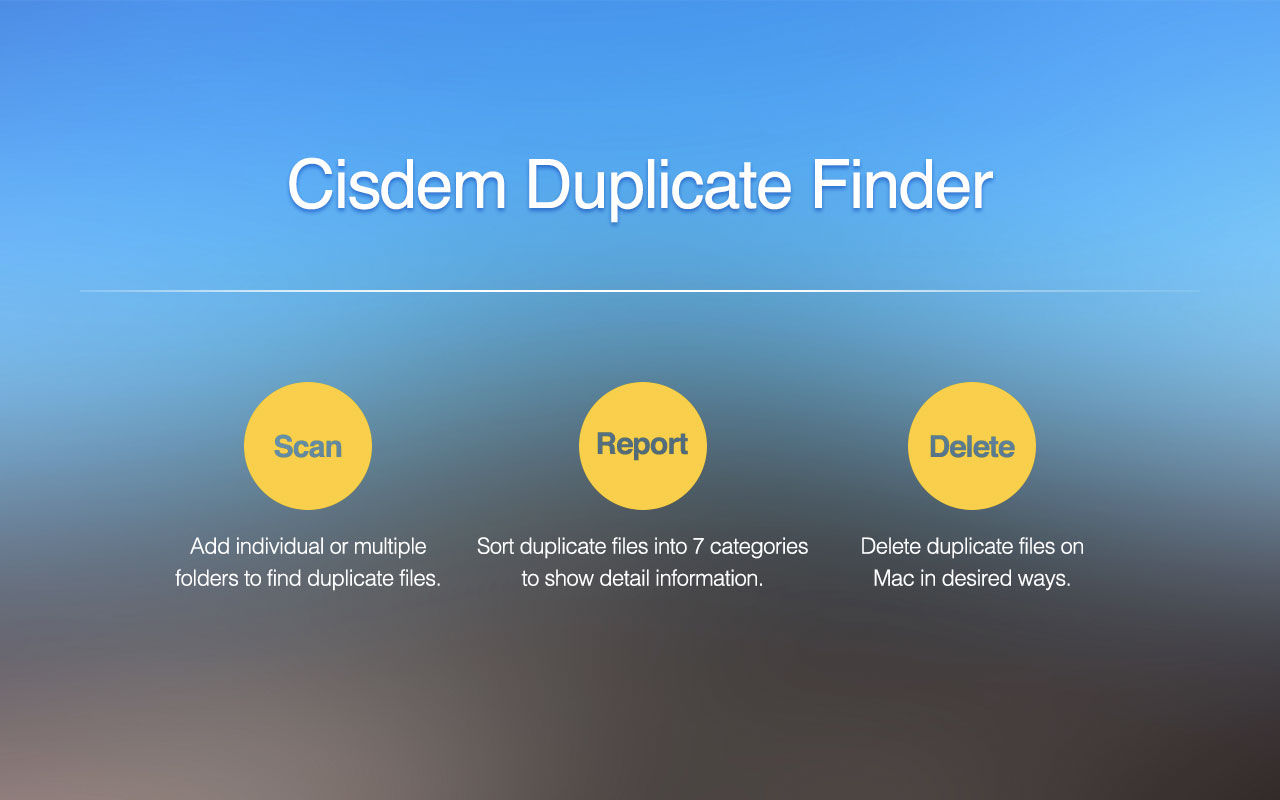 Cisdem Duplicate Finder 6.3.0 重复文件进行清理工具