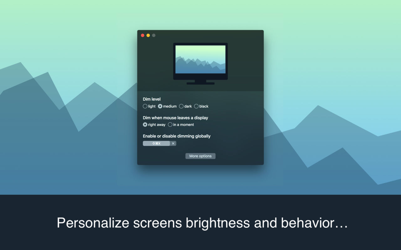 ScreenFocus 1.1 (23) 多显示器下保持专注的工具