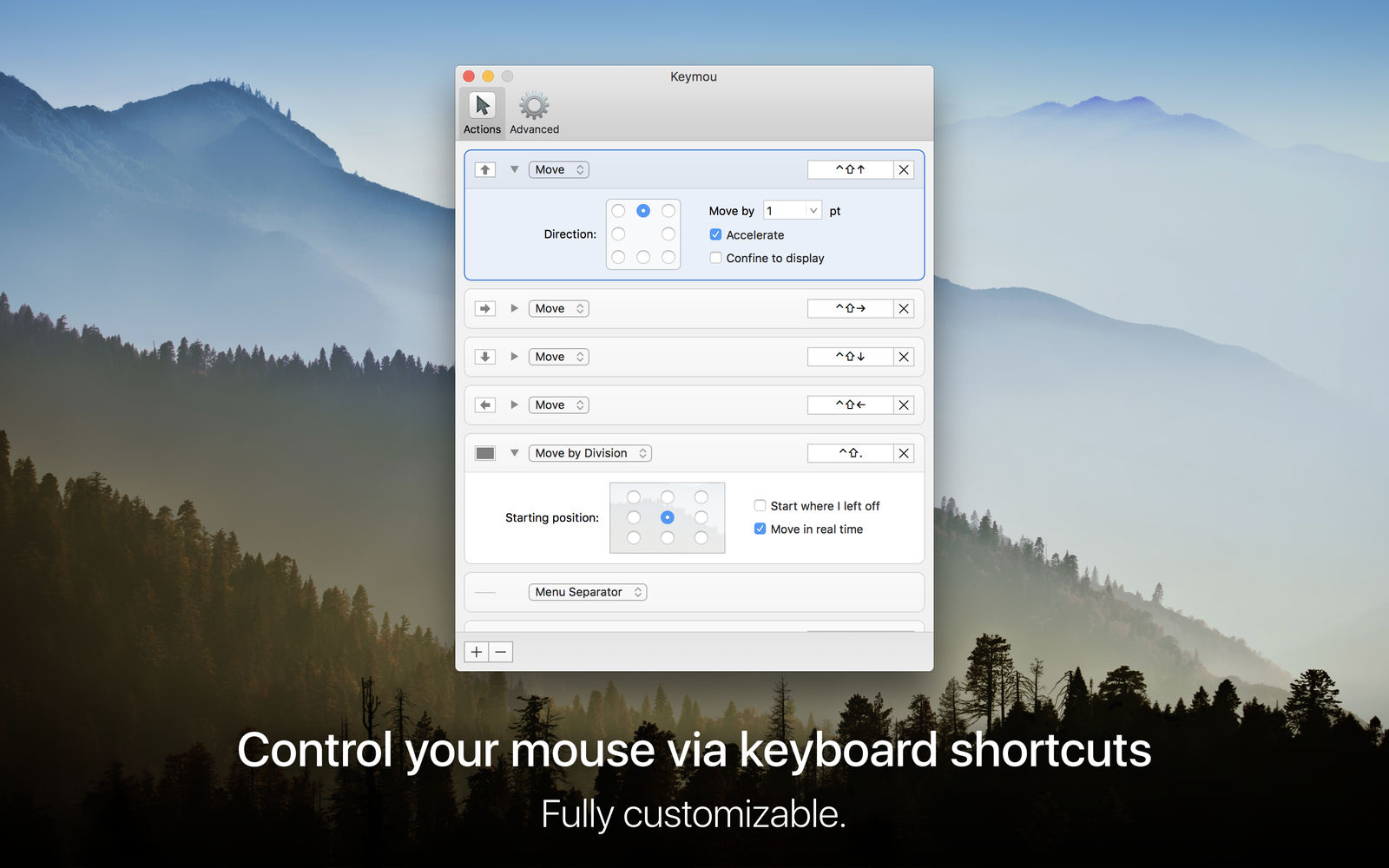 Keymou 1.2.10 通过键盘快捷键控制鼠标
