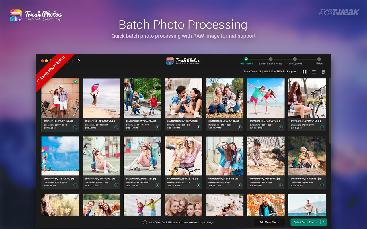 Tweak Photos 2.8 批量照片编辑器