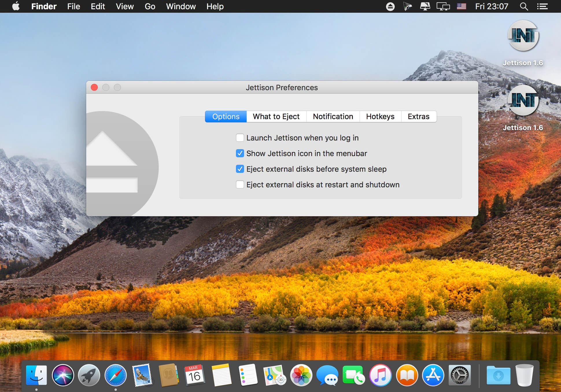 Jettison 1.8.4 自动弹出Mac外部磁盘