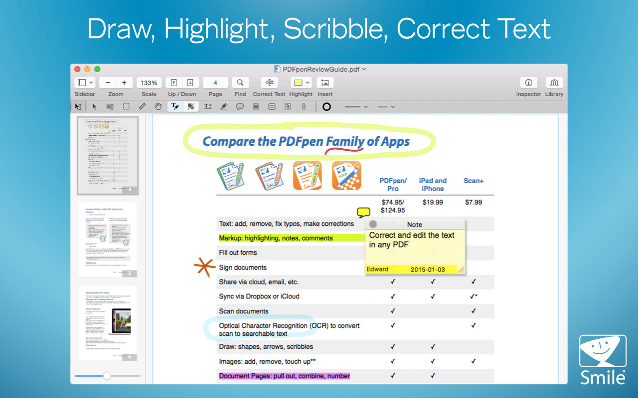 PDFpen 13.1 PDF编辑器