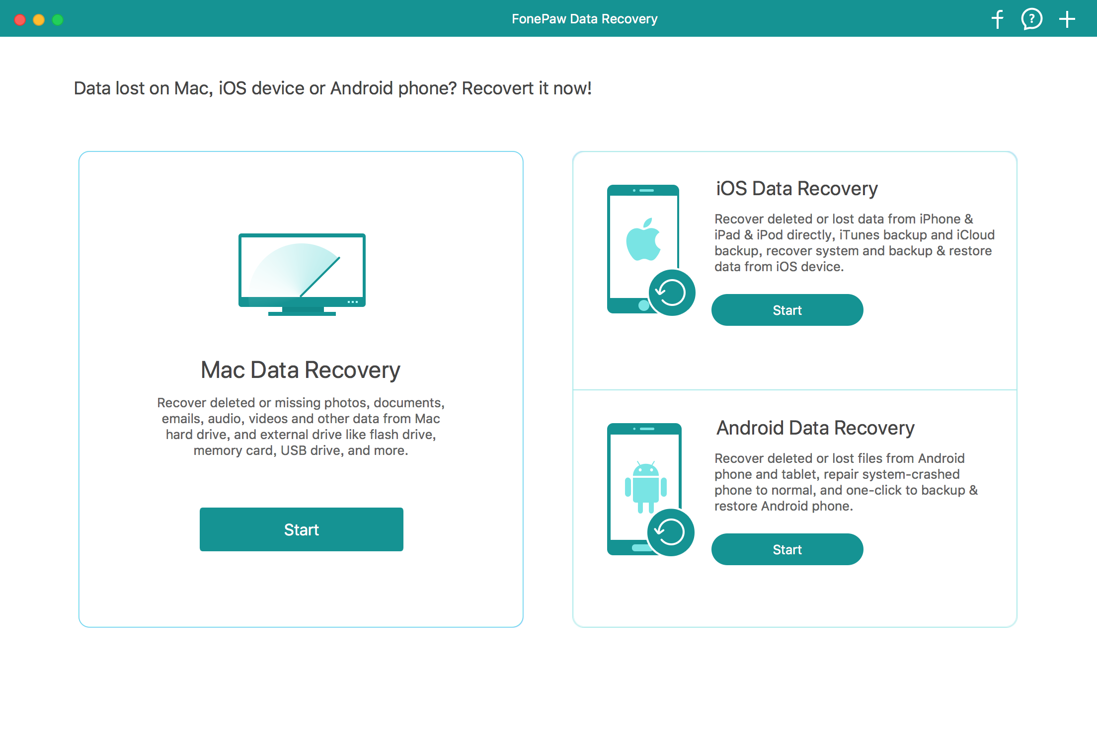 FonePaw Data Recovery 2.6.0.100498 数据恢复软件
