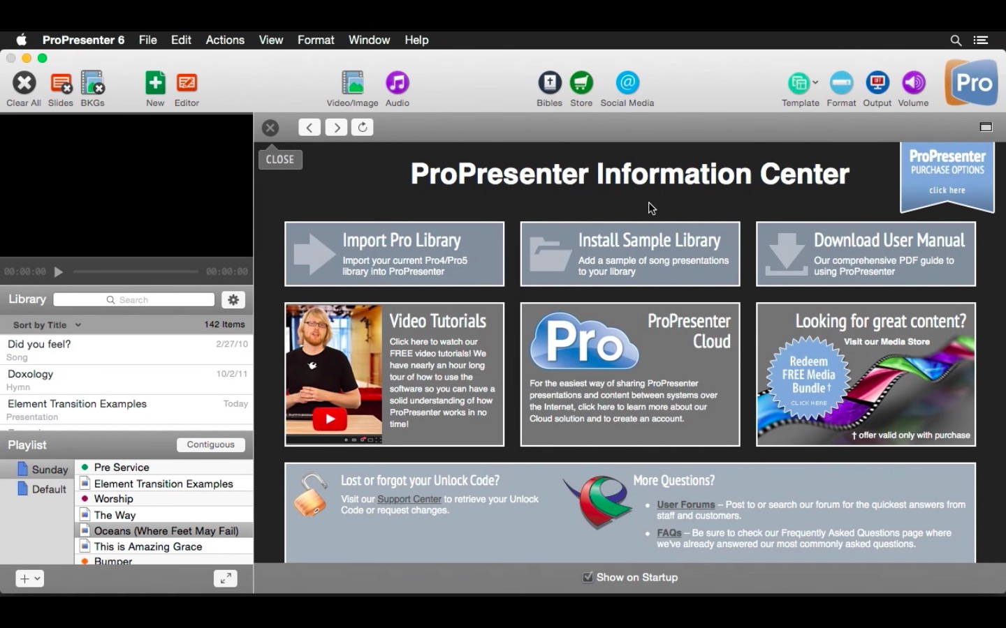 ProPresenter 7.4.2.117703186 两个屏幕的演示系统
