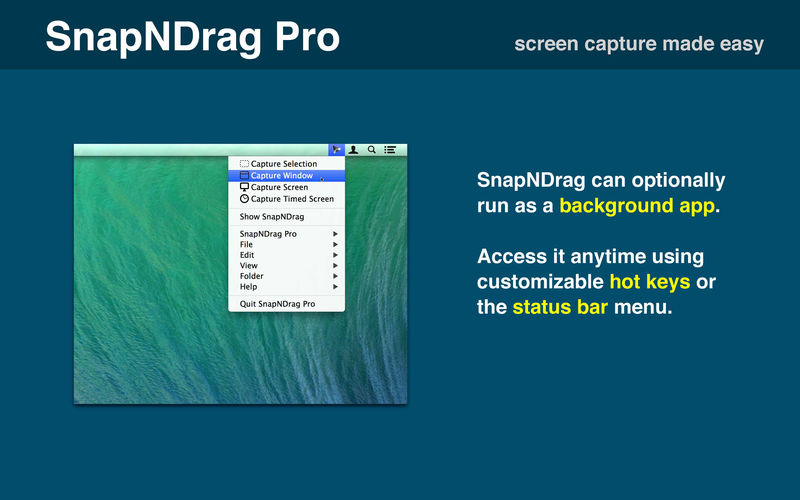 SnapNDrag Pro 4.5.1 强大的截屏工具