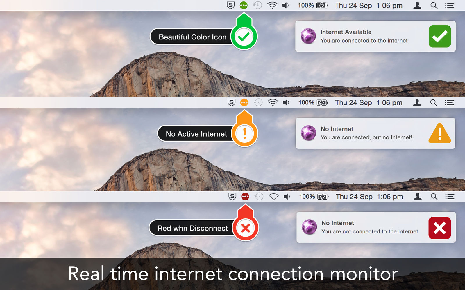 Internet Status 5.2 网络连接状态显示工具