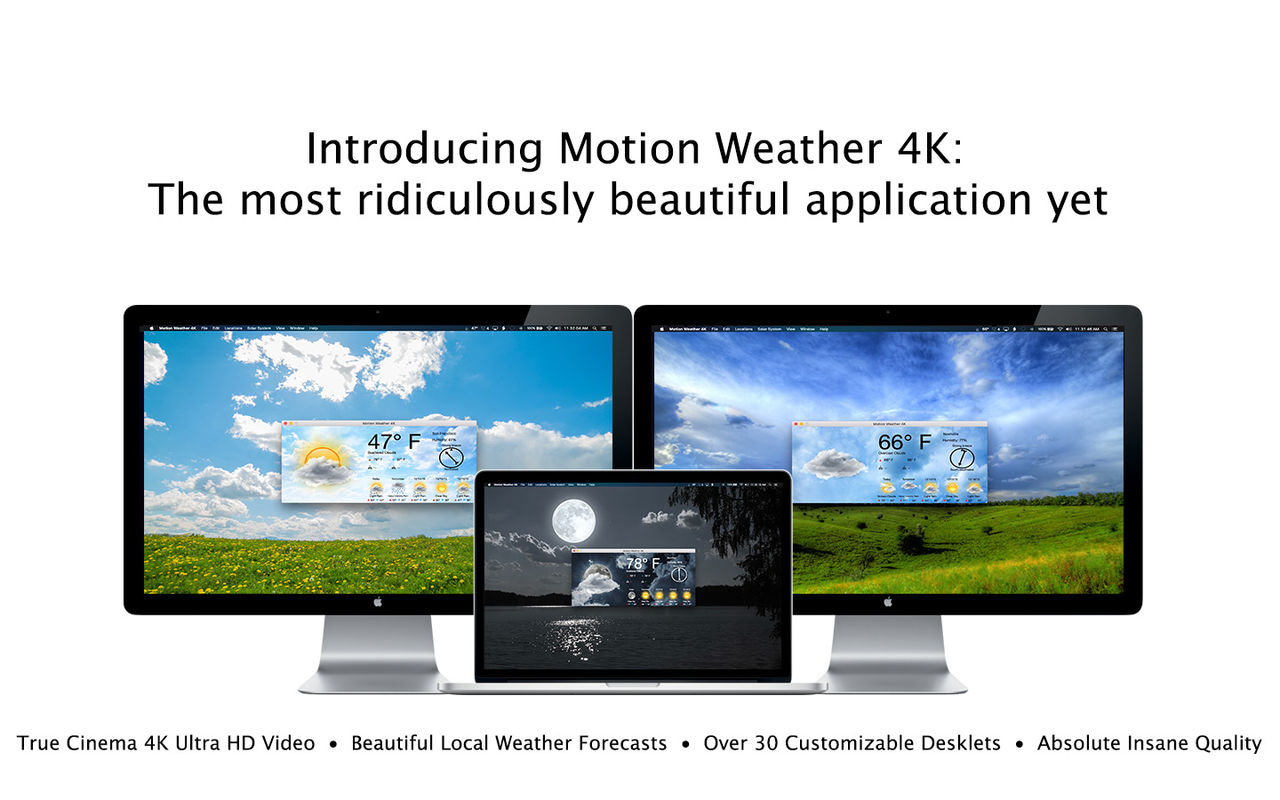 Motion Weather 4K 1.1.3 最先进的天气应用程序