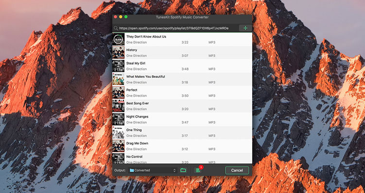 TunesKit Spotify Converter 2.0.0 Spotify音乐转换工具
