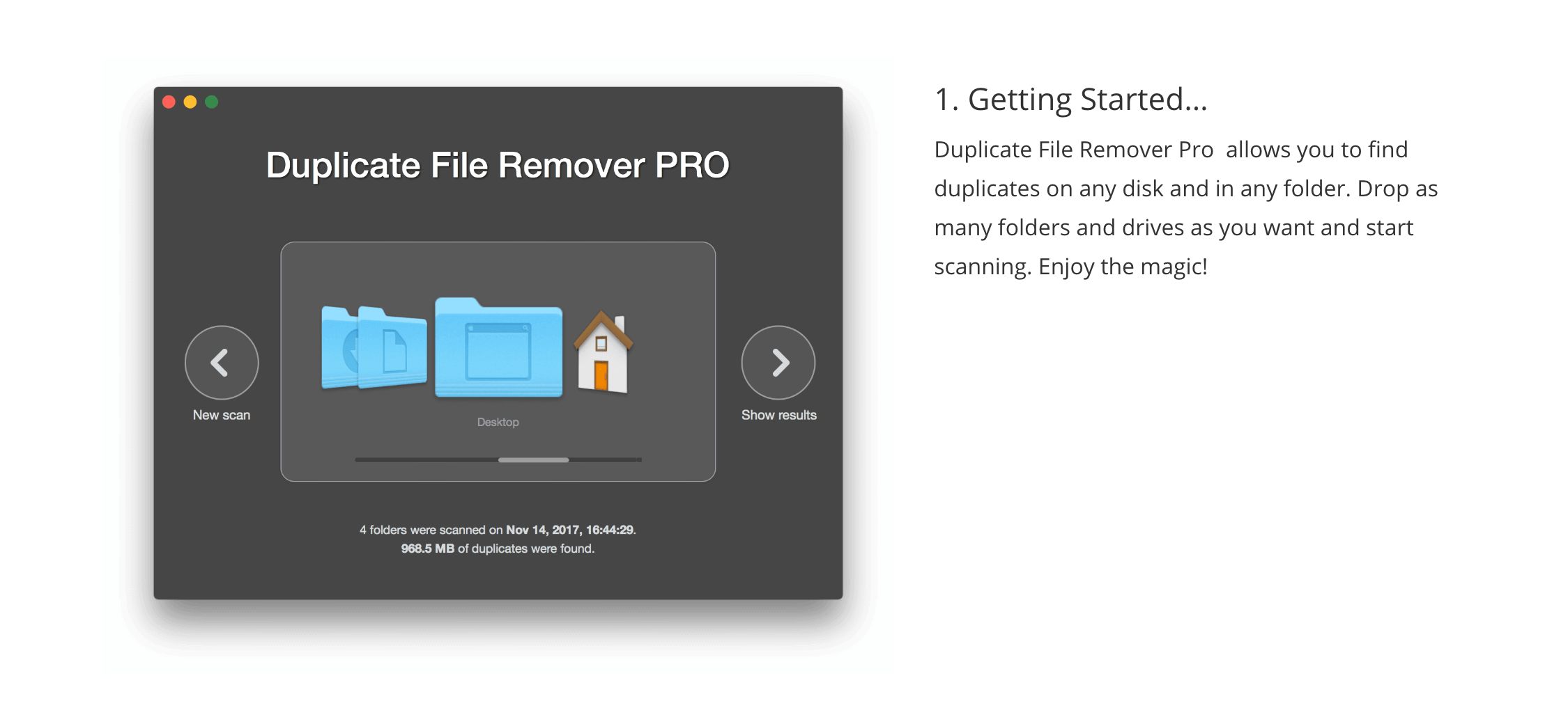 Duplicate File Remover PRO 5.8.1 文件重复查找软件