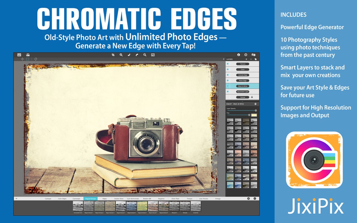 Chromatic Edges 1.0.9 照片艺术效果编辑工具