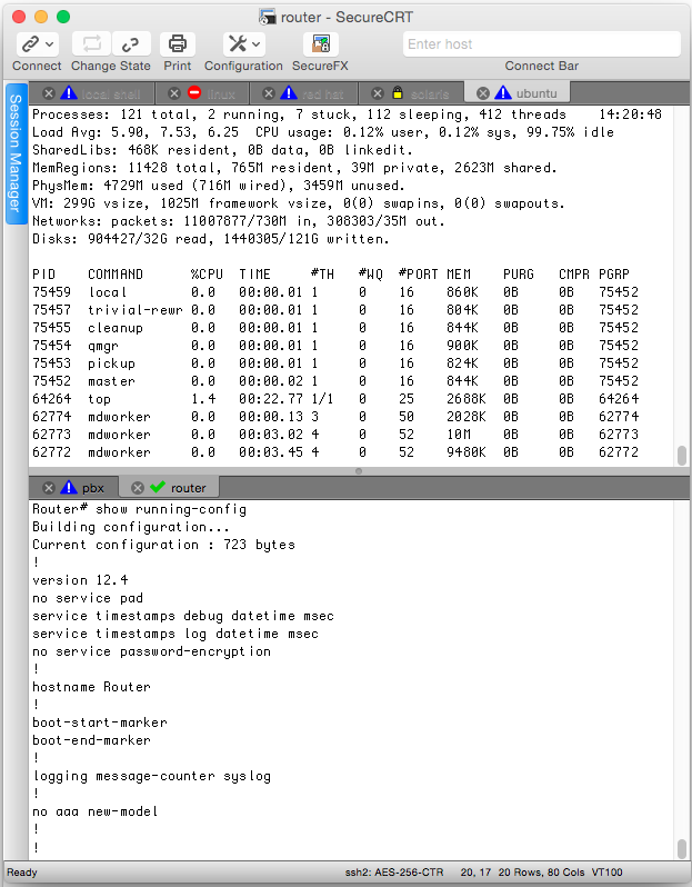 SecureCRT 8.5.3 一款终端仿真程序