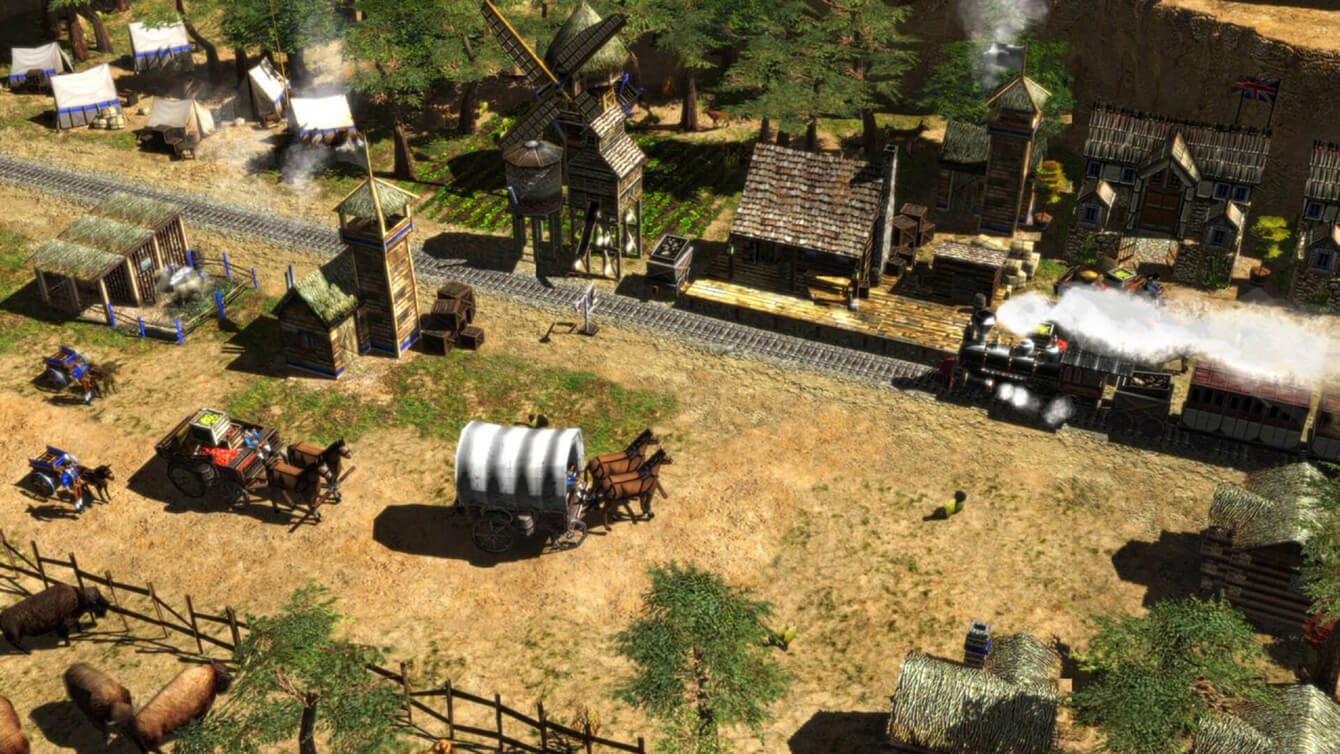 帝国时代（Age of Empires）Ⅲ 合集 1.0.5 历史类即时战略游戏