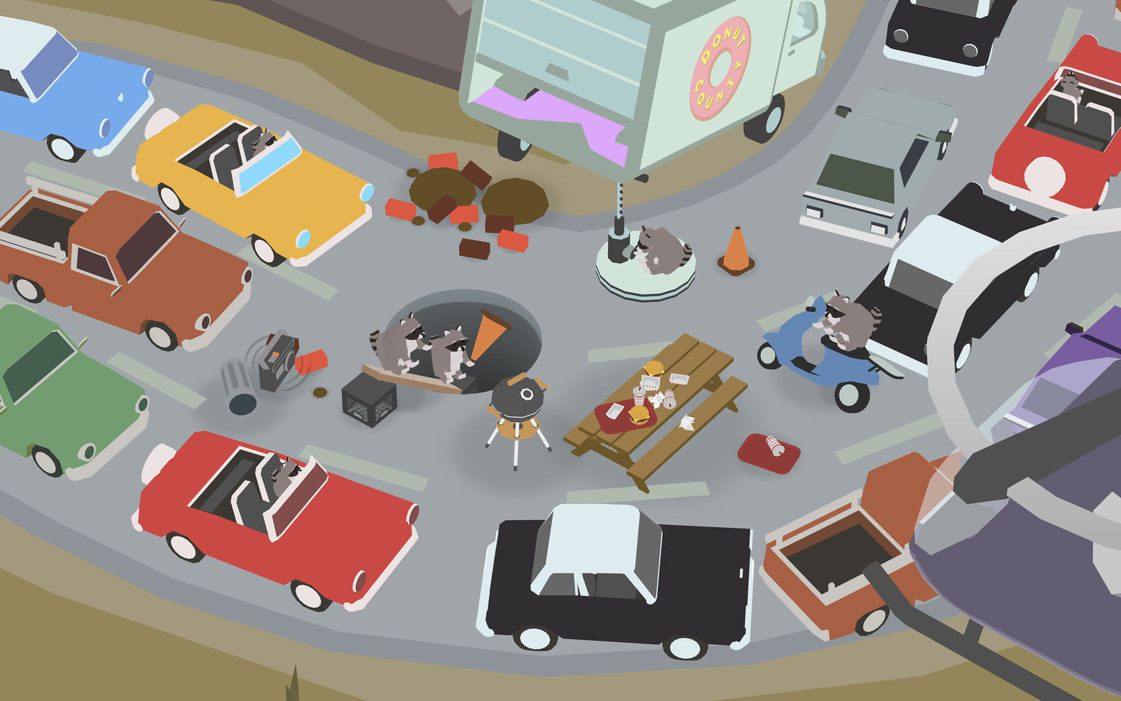 Donut County 1.0.2 可爱的物理解谜游戏