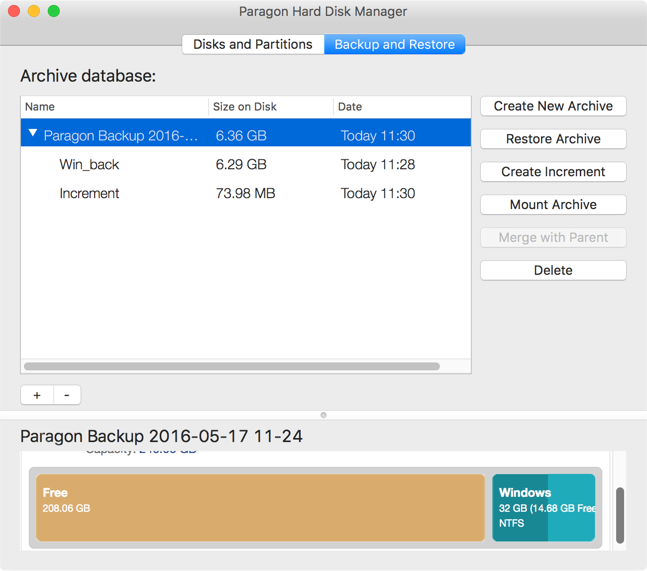 Paragon Hard Disk Manager 1.3.873 系统磁盘管理器
