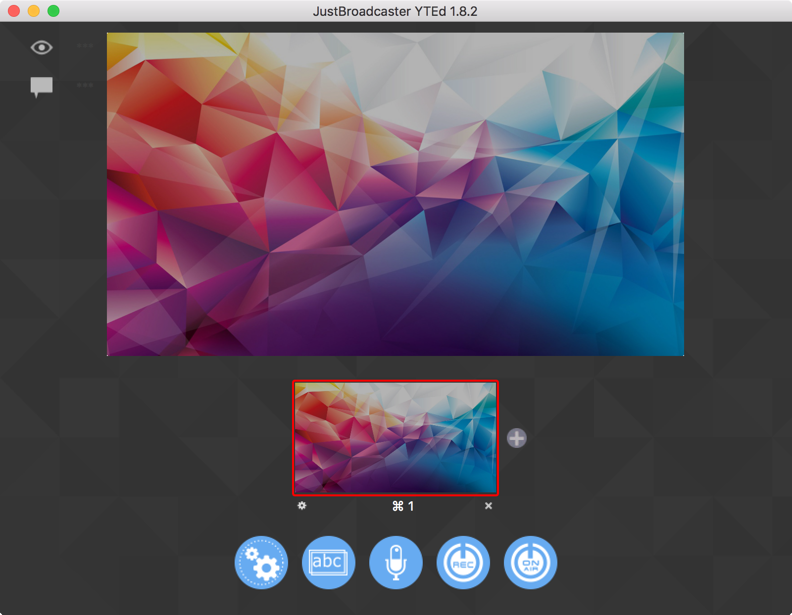 JustBroadcaster for YouTube 2.1 YouTube流式传输