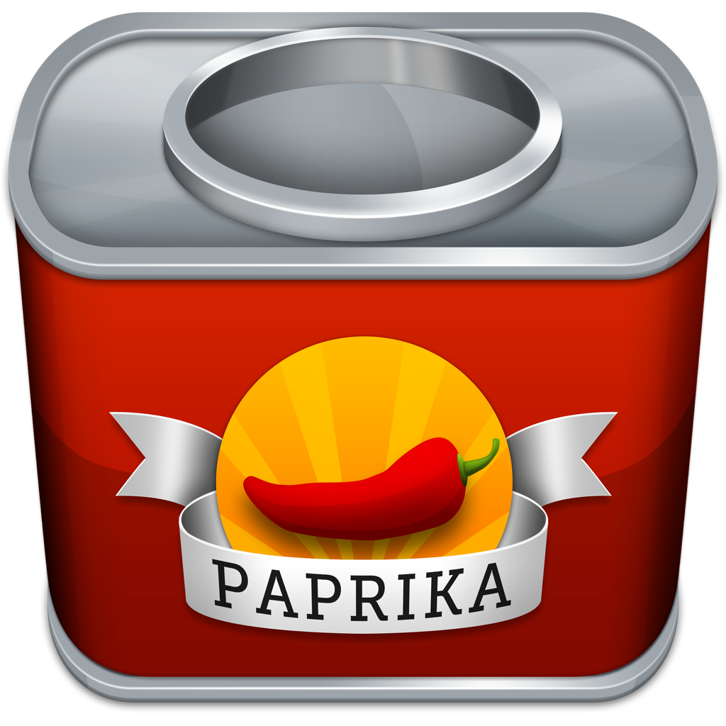 Paprika Recipe Manager 3.2.1 用户管理食谱软件