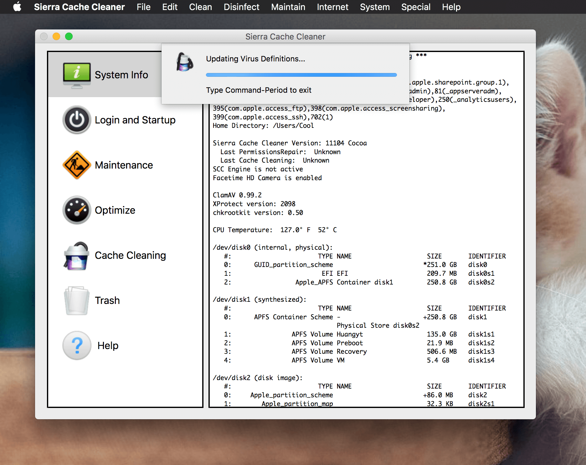 Sierra Cache Cleaner 11.1.6 系统清理软件