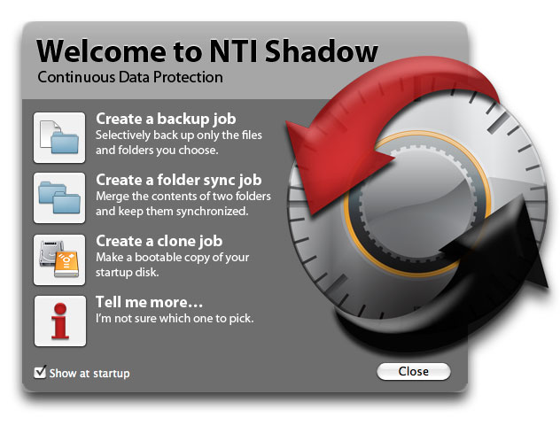 NTI Shadow 5.0.0.55 数据文件备份工具