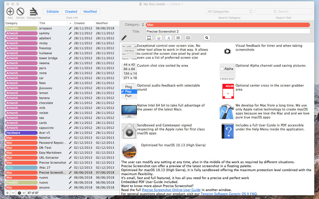 NoteList 4.0 笔记管理软件