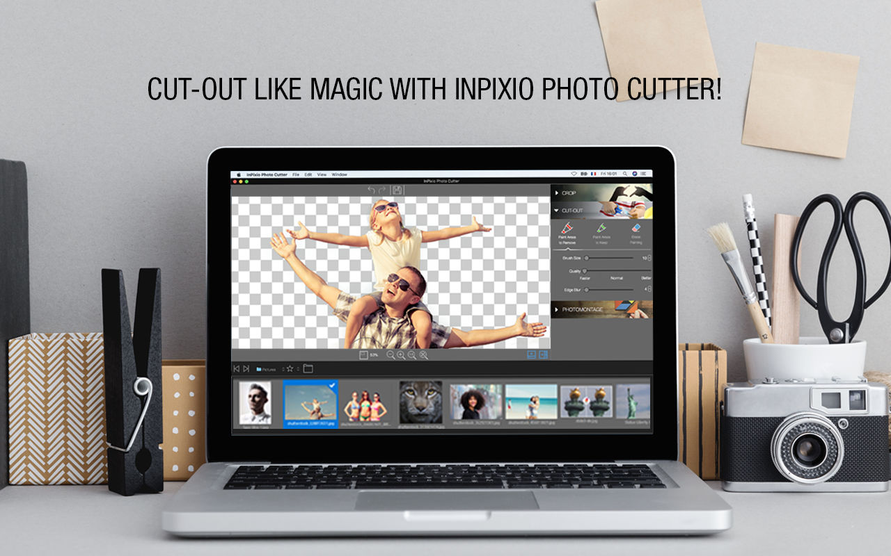 InPixio Photo Cutter 1.2.37 快速抠图软件