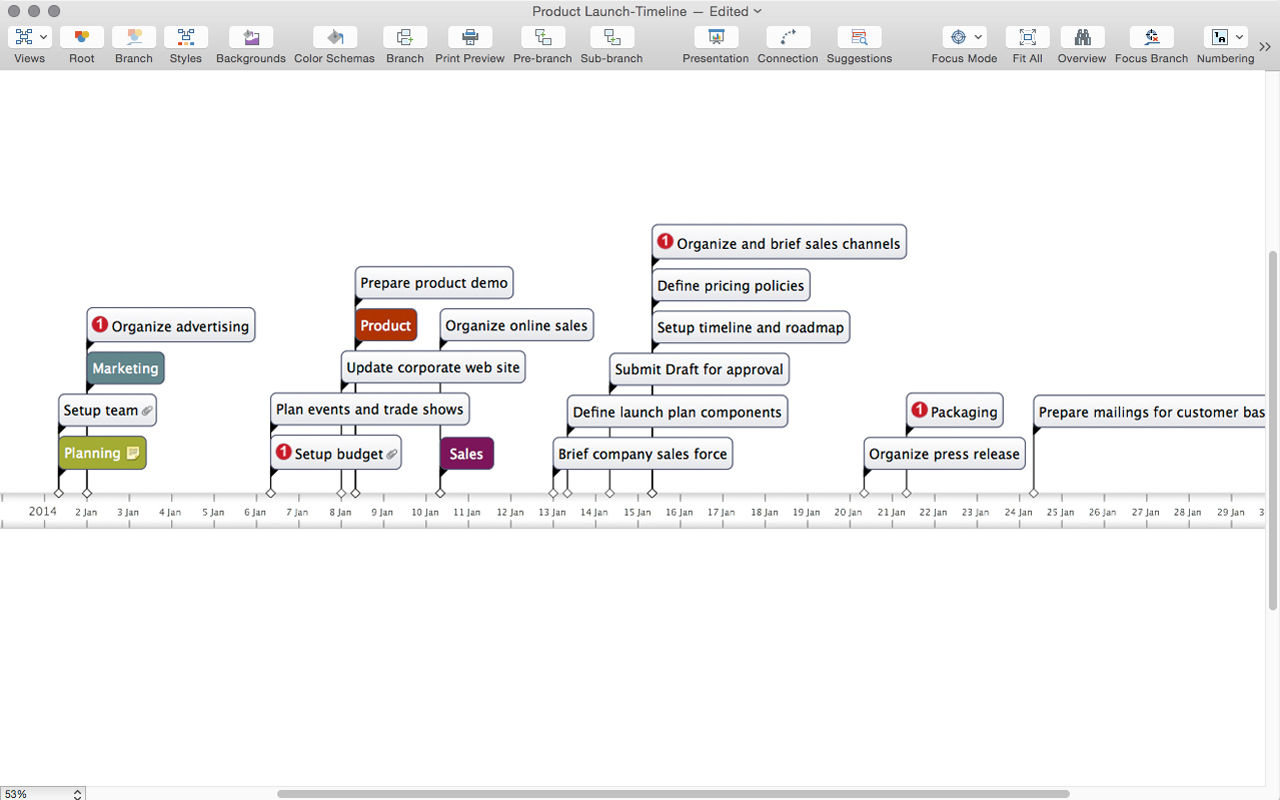 MindView 6.0.9 强大的思维导图软件