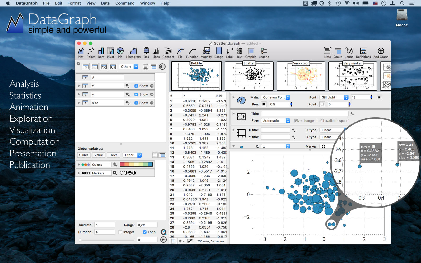 DataGraph 4.0.1 强大的图形程序