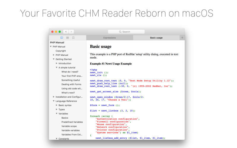 iChm 2.1.3 CHM文件阅读器
