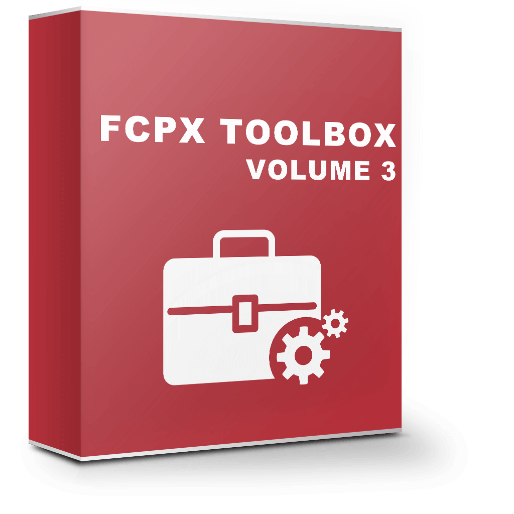 FCPX Toolbox Volume 3 3D徽标文本工具