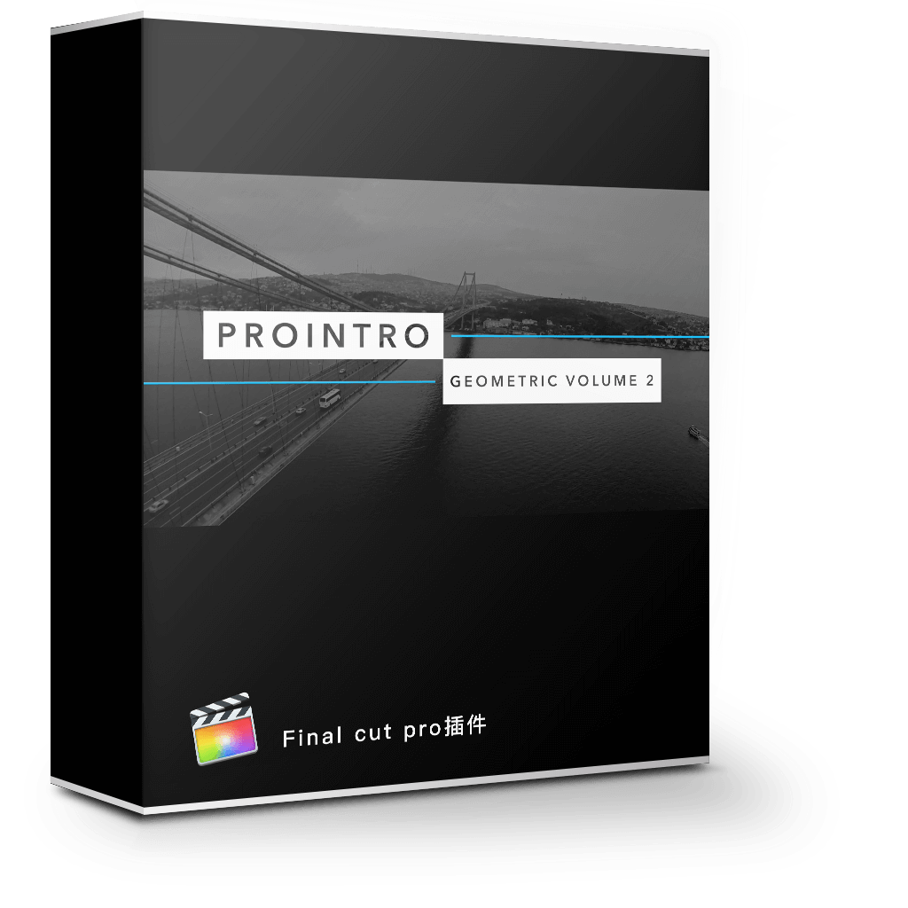 ProIntro Geometric Volume 2 1.0 简洁商务字幕标题动画