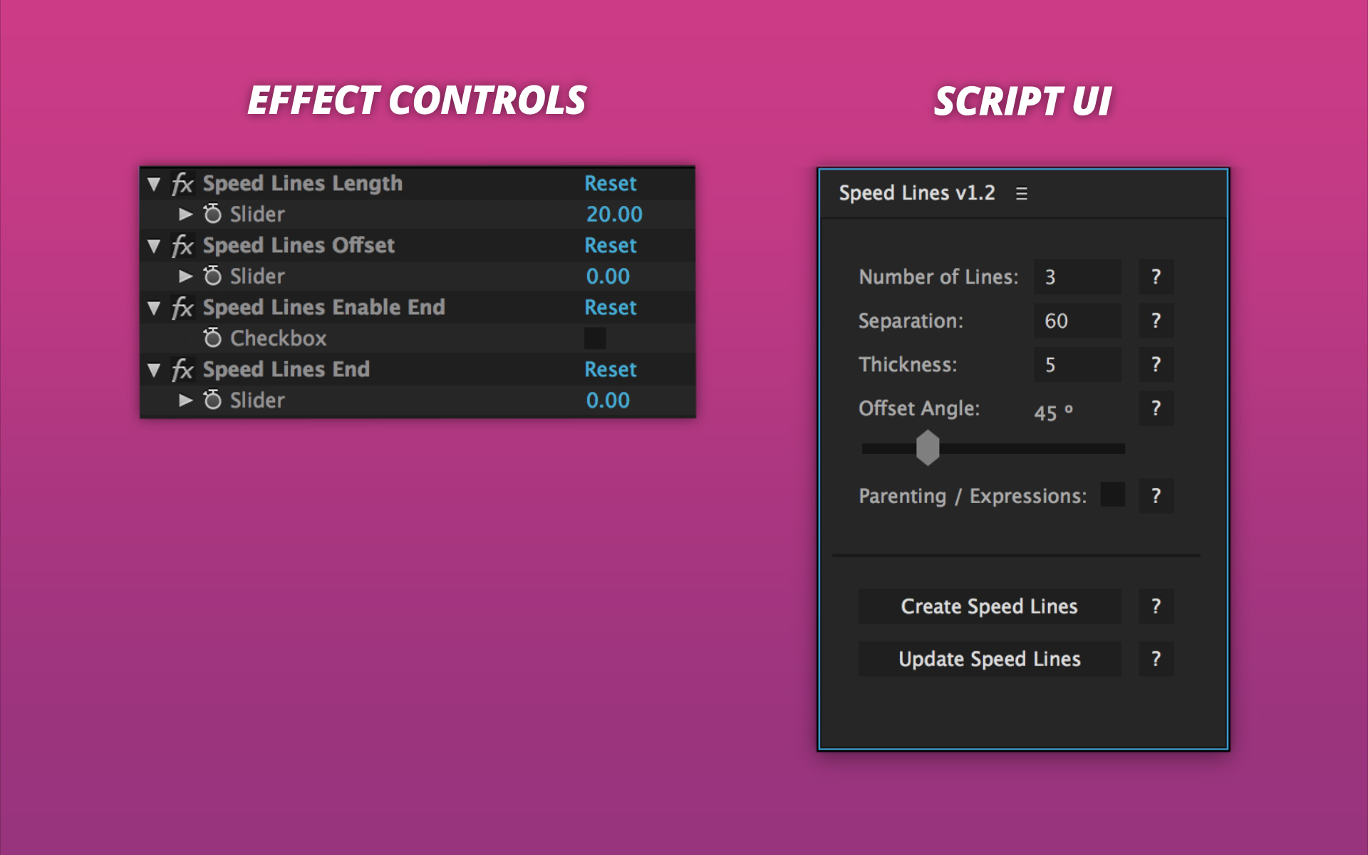 速度线的效果控件和脚本UI面板.jpg