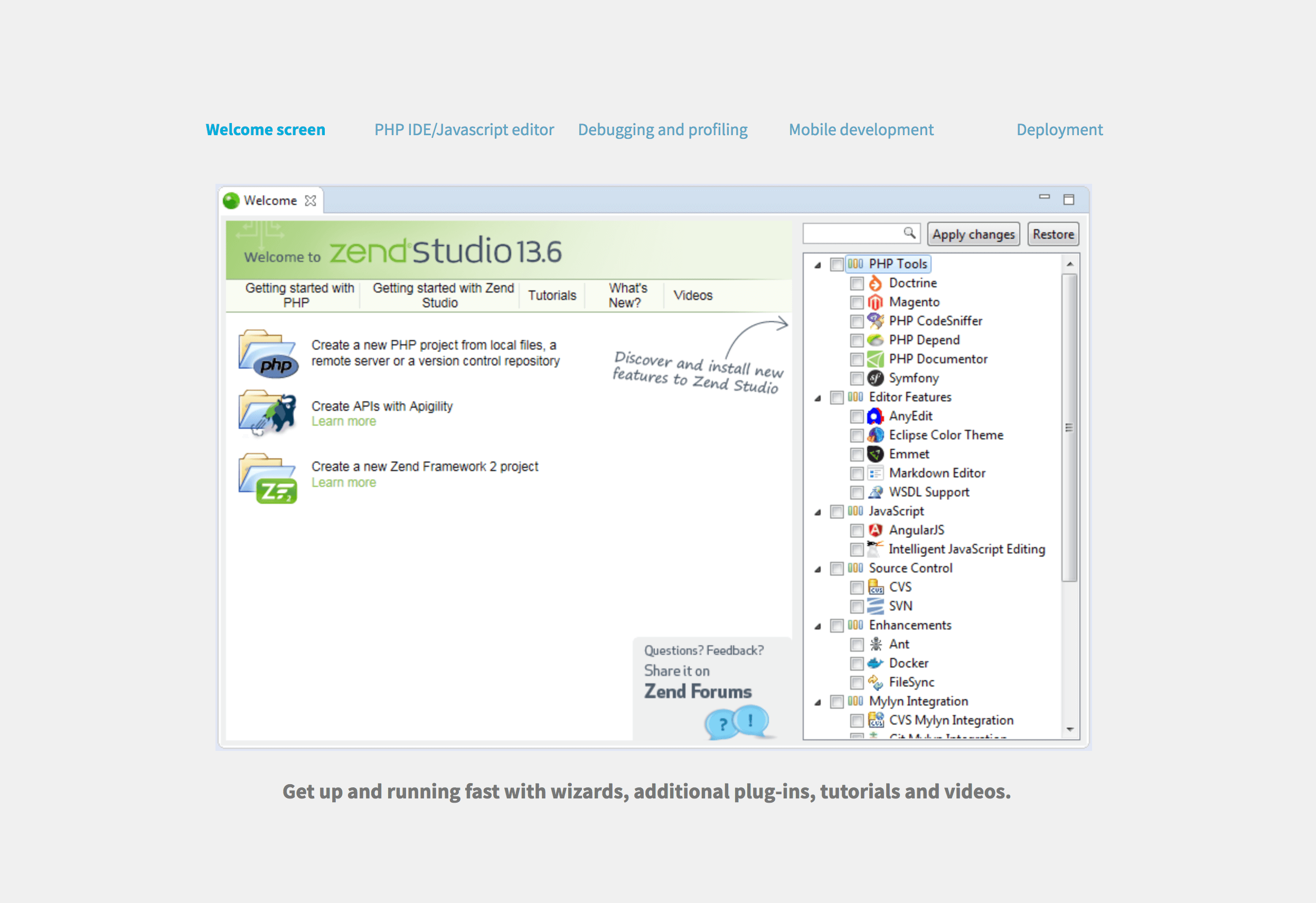 Zend Studio 13.6.1 软件开发