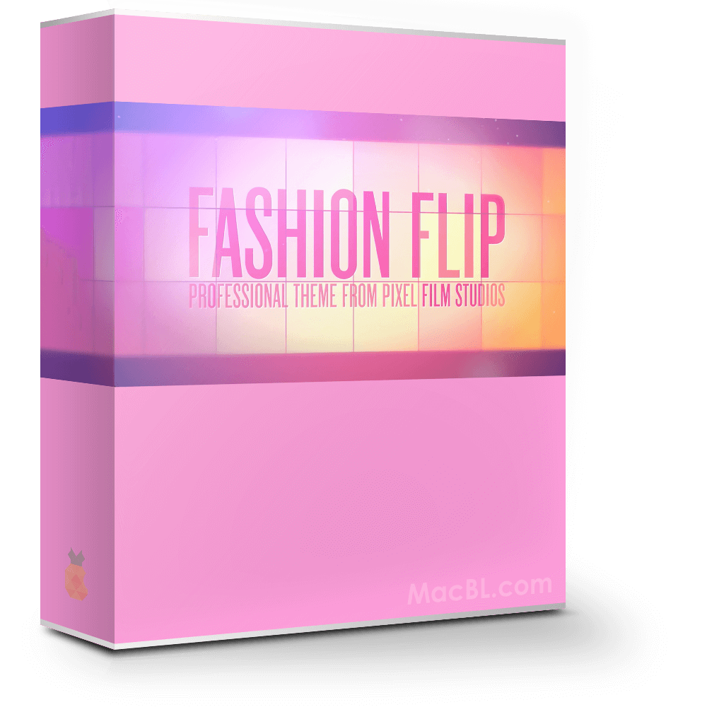 Fashion Flip 1.0 时尚奢华翻转图文视频展示包装