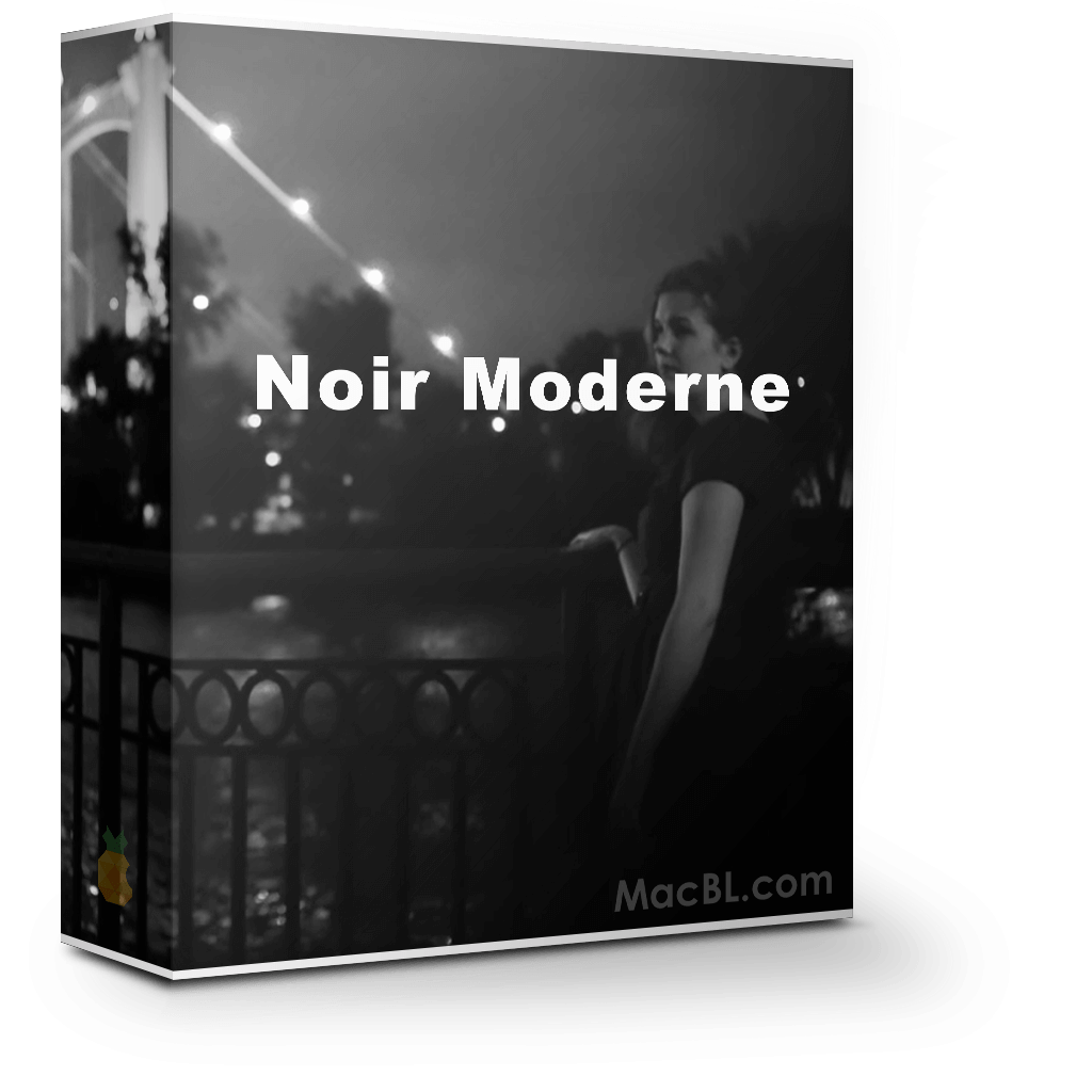 CrumplePop Noir Moderne 1.0 电影黑白暗调风格转场特效