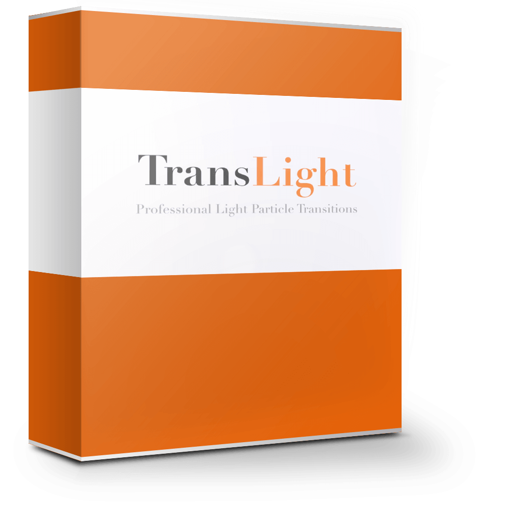 TransLight 1.0 唯美漂亮光斑粒子转场动画