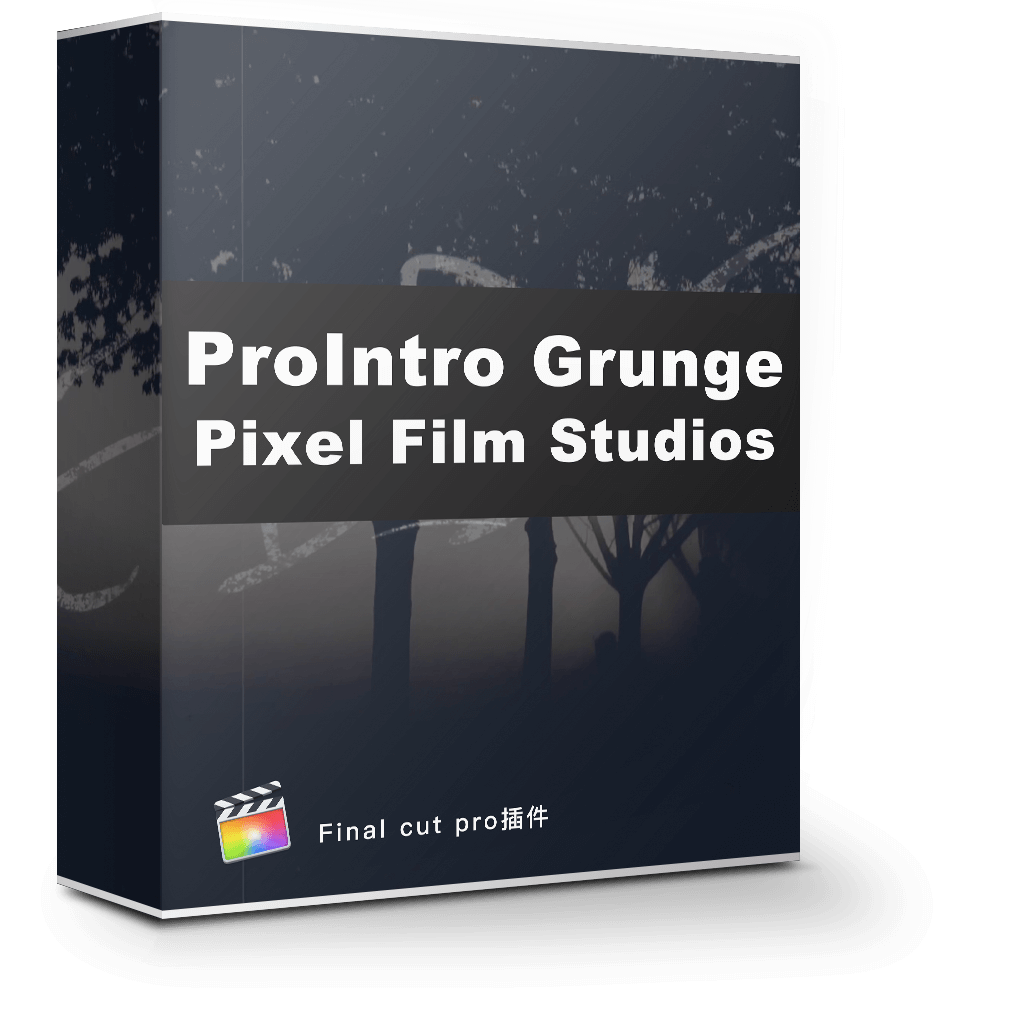 ProIntro Grunge 1.0 惊悚悬疑恐怖电影字幕标题