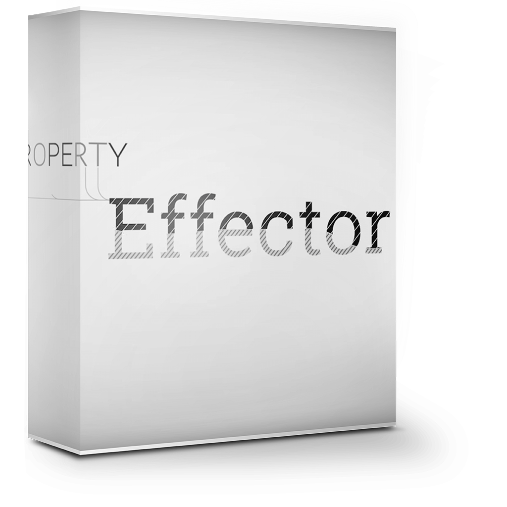 Property Effector 1.0.2 运动图形风格动画